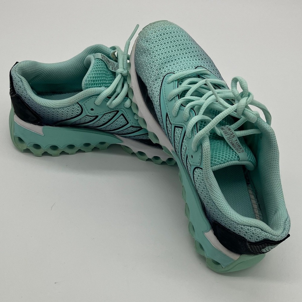 K-Swiss Tubes Comfort Technology Running Shoes Mint Green Womens 8